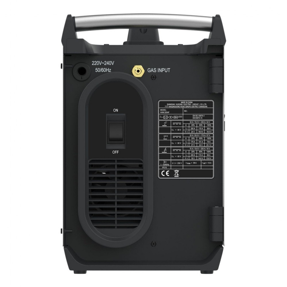 Инверторен заваръчен апарат MIG, TIG, Lift-TIG, MMA, Novi 200A - NVM200HF