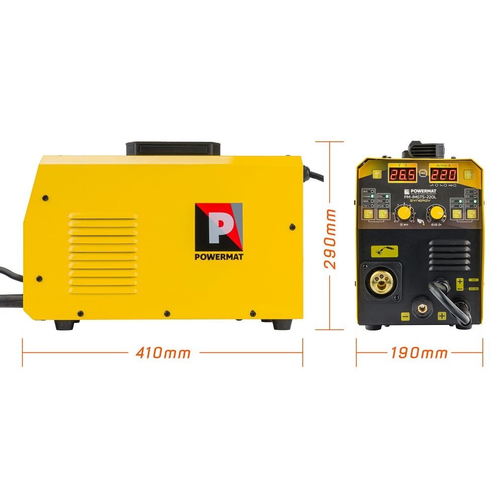Инверторен заваръчен апарат Migomat MIG MAG MMA TIG 220A - PM-IMGTS-220L