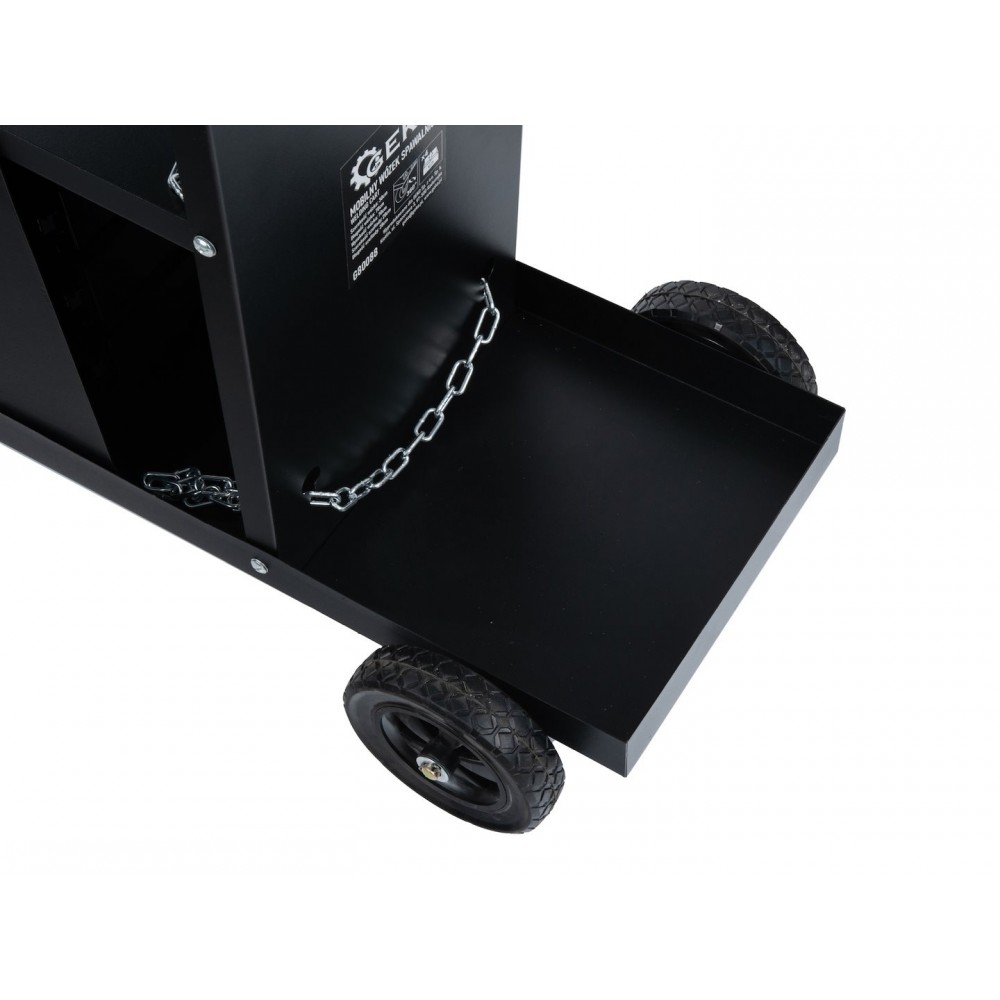 Заваръчна количка с дръжка и 4 чекмеджета - G80088