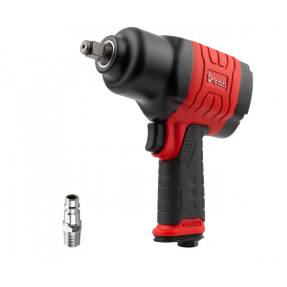 Пневматичен ударен гайковерт, 1500Nm, P-160 1/2" + 1/4 щепсел - 07-01-78