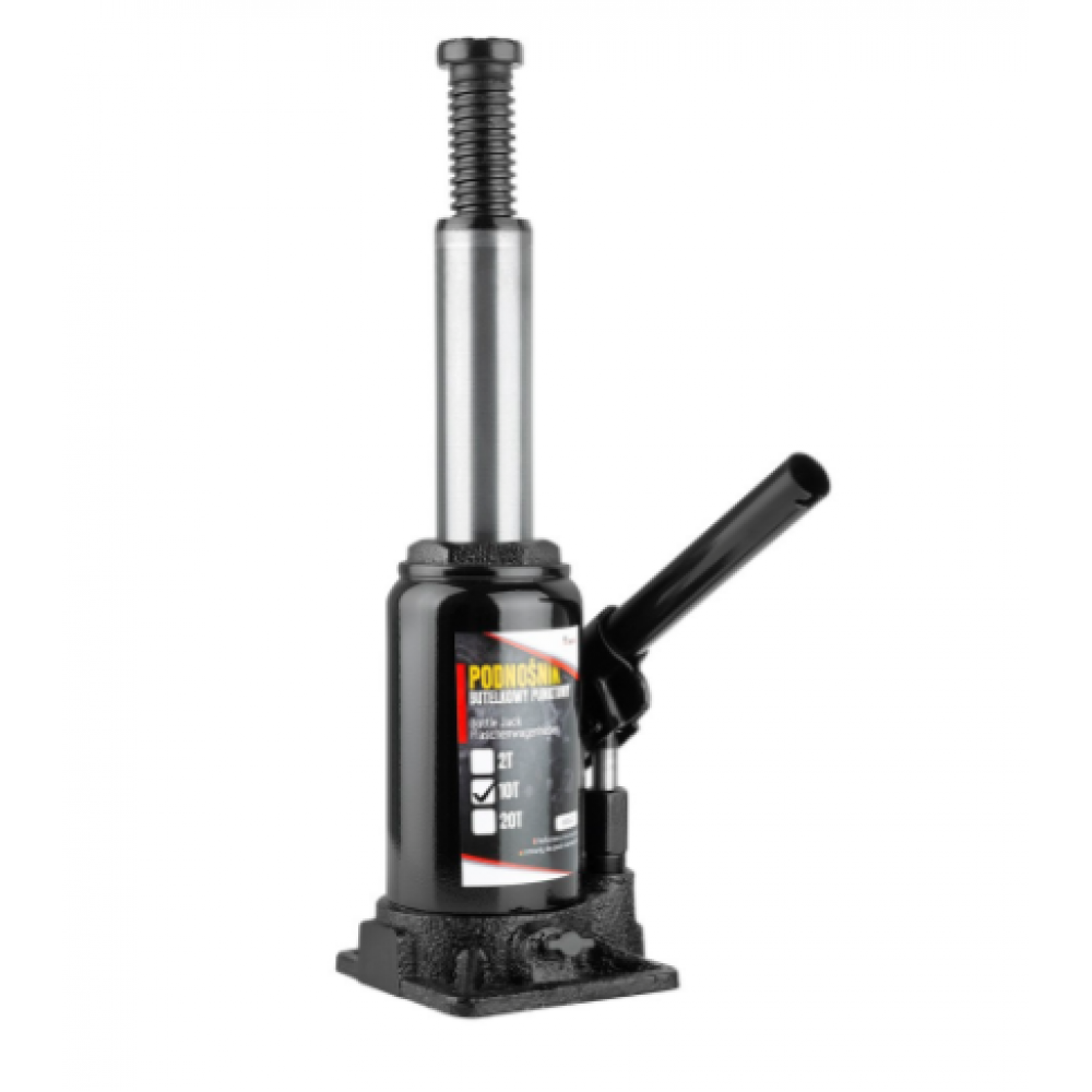 Хидравличен бутилков крик LS-140, 10 т., 385 мм - 07-01-88