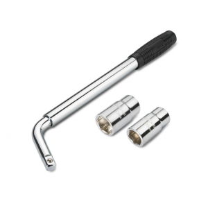 Стоманен телескопичен ключ за джанти, 1/2" - 07-02-80