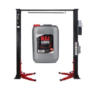 Двуколонен автоматичен подемник с горна греда 400V 4 тона L-260