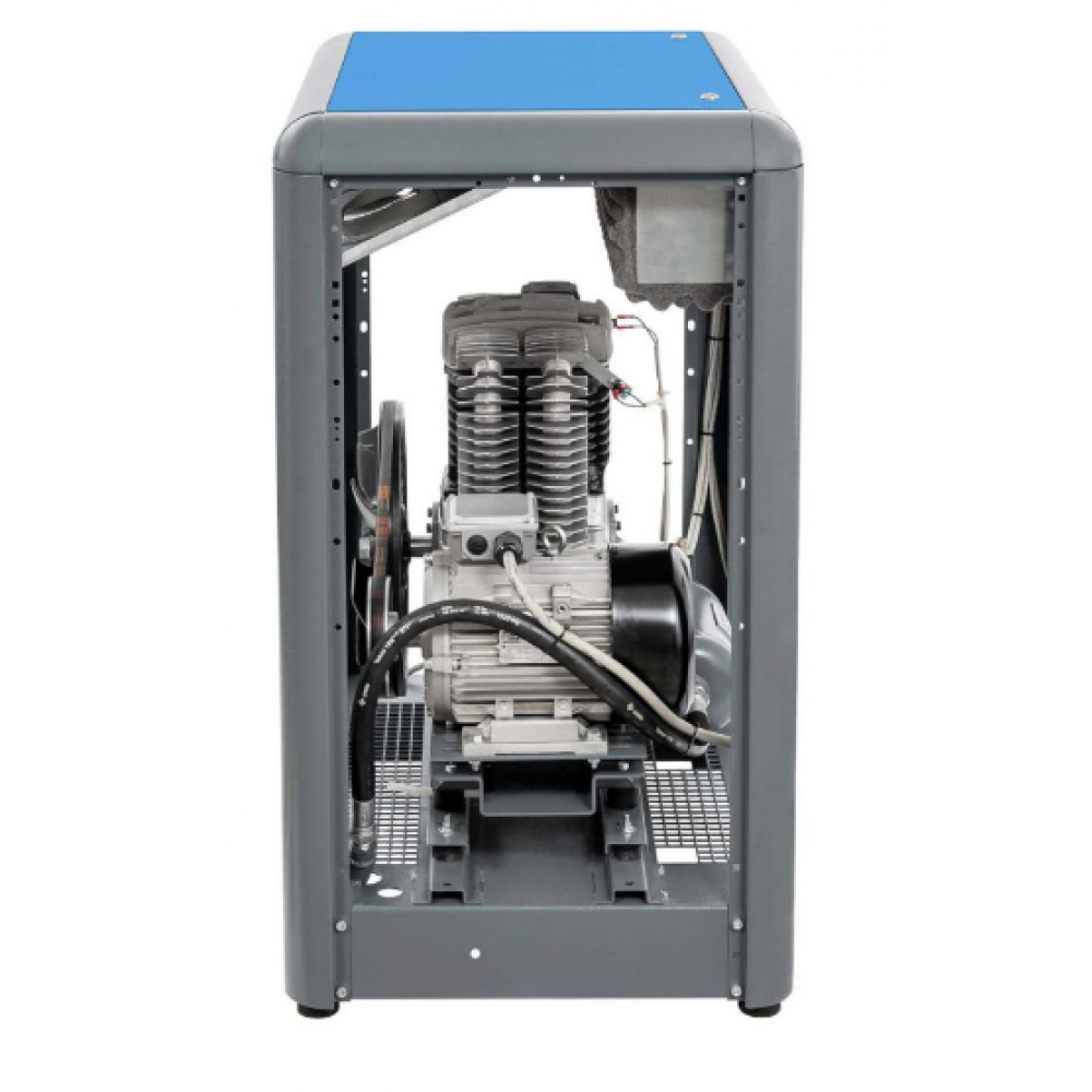 Тих двубутален компресор - връзка звезда-триъгълник APZ 600+ 10 бара 5.5 HP/4 kW 400V 555 л./мин. 3 литра 34350-S