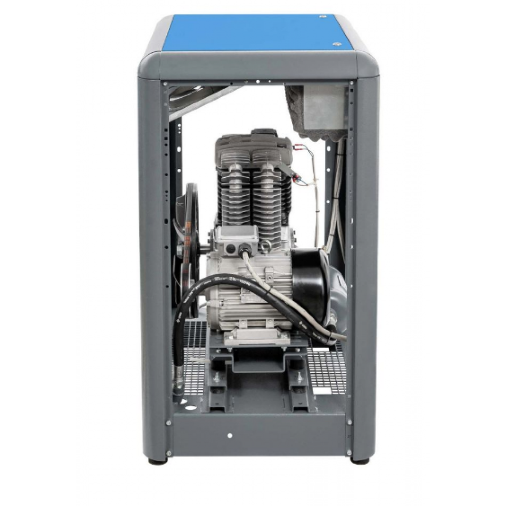 Тих двубутален компресор - връзка звезда-триъгълник APZ 900+ 10 бара 7.5 HP/5.5 kW 400V 665 л./мин. 3 литра 34650-S