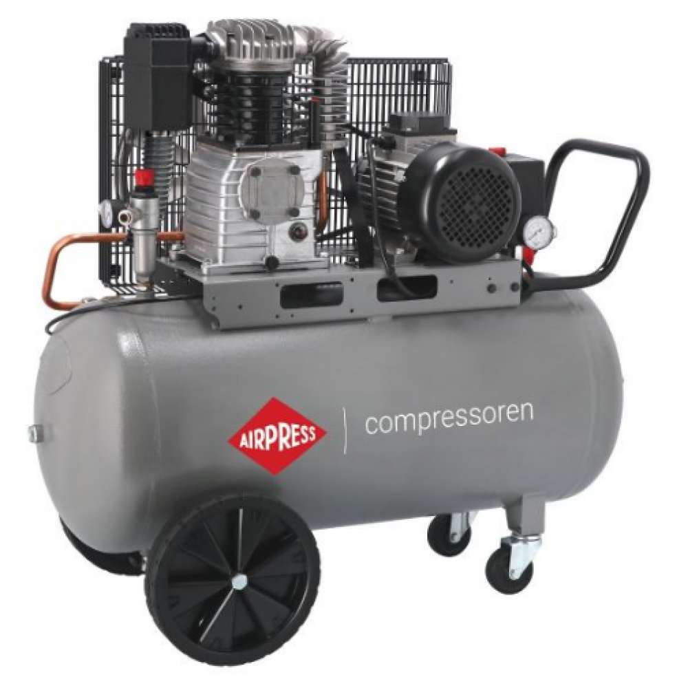 Двубутален компресор HK 425-100 Pro 10 бара 3 HP/2.2 kW 400V 317 л./мин. 100 литра 360501