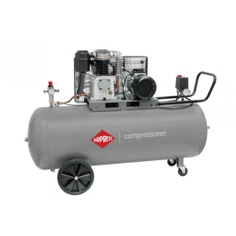 Двубутален компресор HK 425-200 Pro 10 бара 3 HP/2.2 kW 400V 317 л./мин. 200 литра 360563