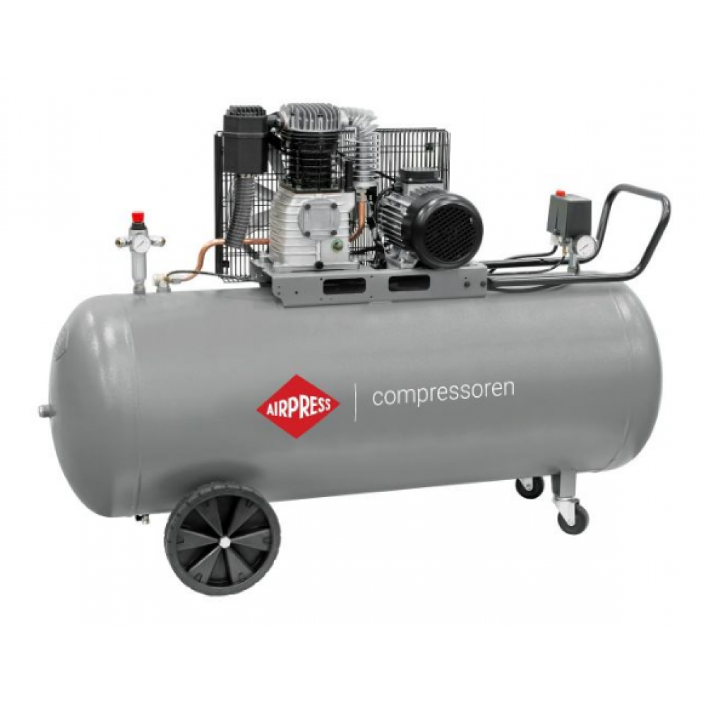 Двубутален компресор HK 600-270 Pro 10 бара 4 HP/3 kW 400V 380 л./мин. 270 литра 360565