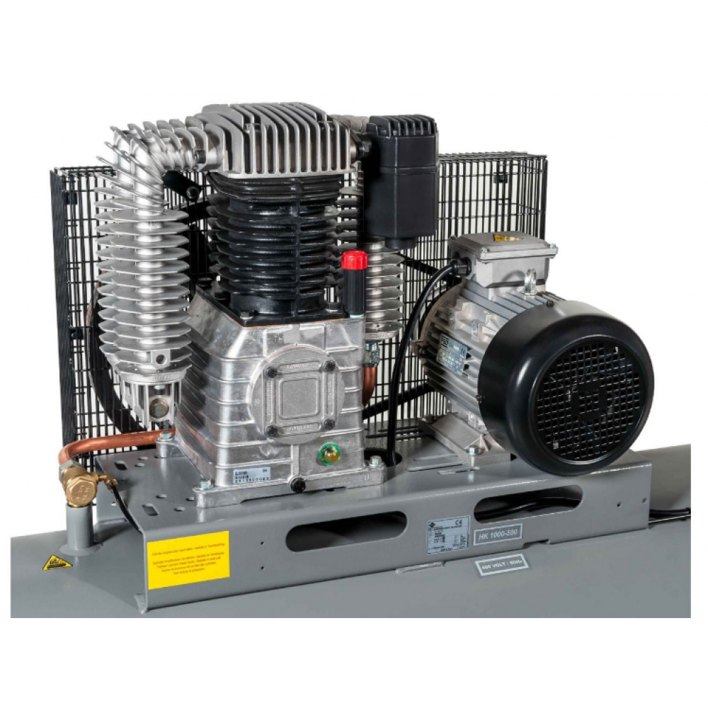 Двубутален компресор HK 1000-500 Pro 11 бара 7.5 HP/5.5 kW 400V 698 л./мин. 500 литра 360569
