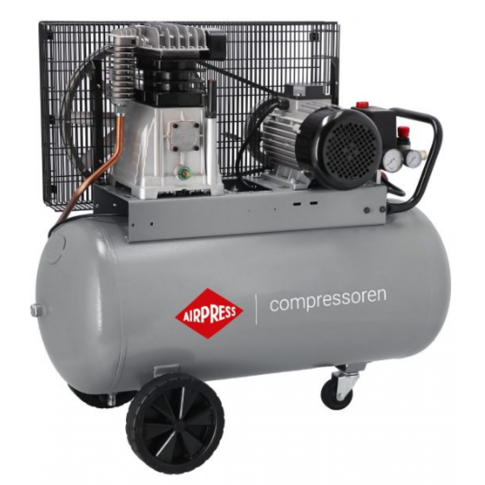 Двубутален компресор HK 600-90 Pro 10 бара 4 HP/3 kW 400V 336 л./мин. 90 литра 360670
