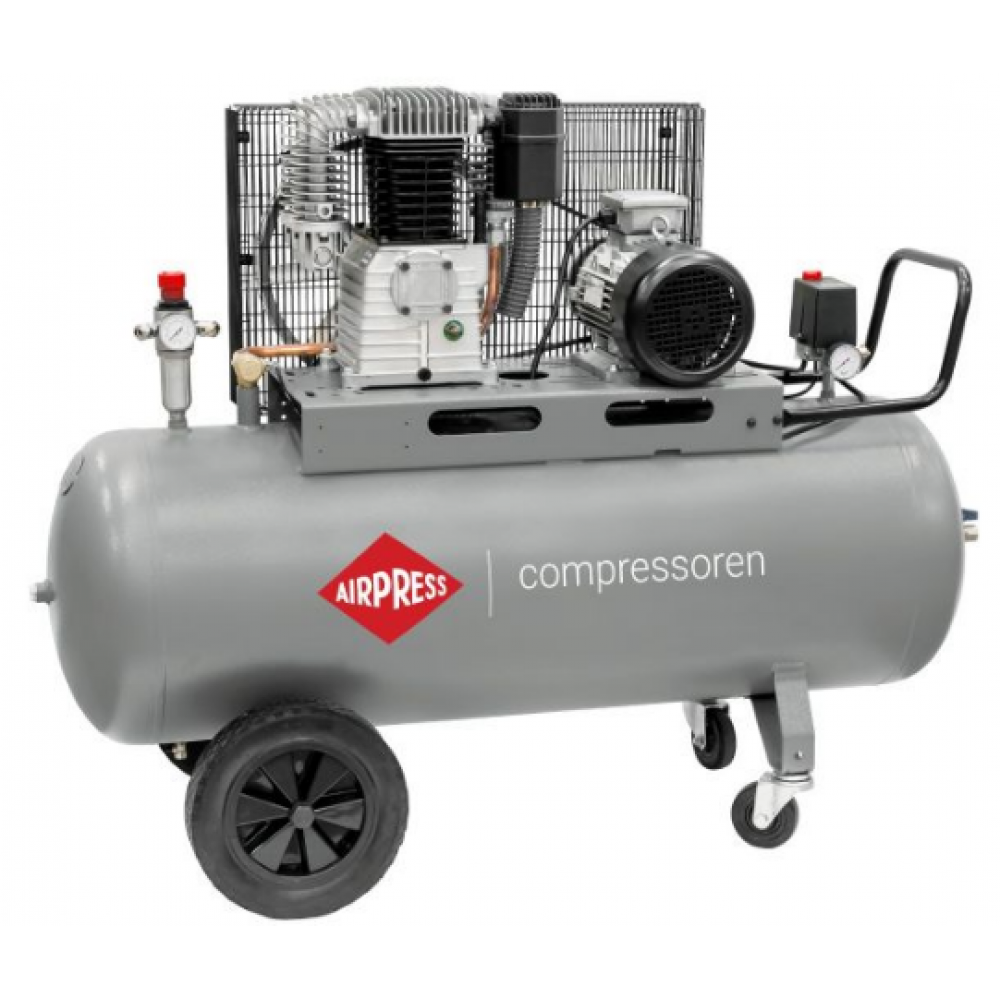 Двубутален компресор HK 650-200 Pro 11 бара 5.5 HP/4 kW 400V 490 л./мин. 200 литра 360671