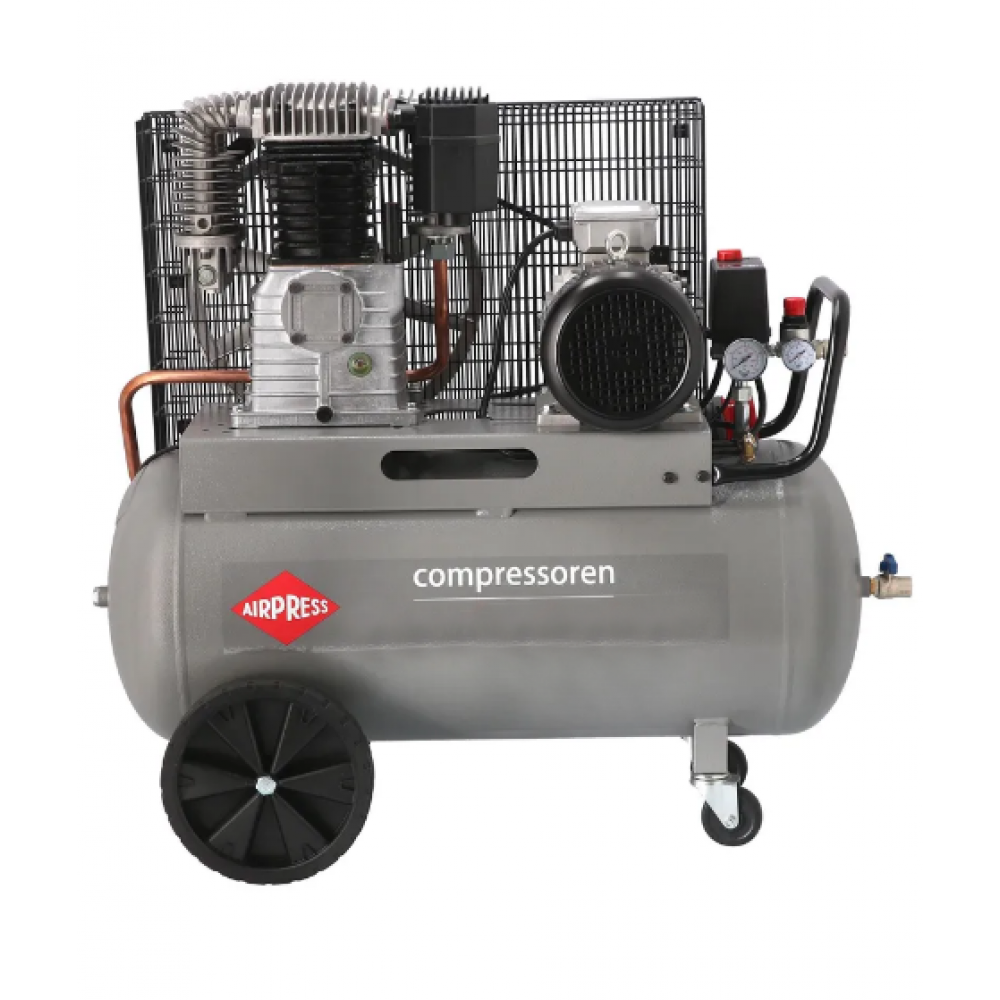 Двубутален компресор HK 650-90 Pro 11 бара 5.5 HP/4 kW 400V 490 л./мин. 90 литра 360672