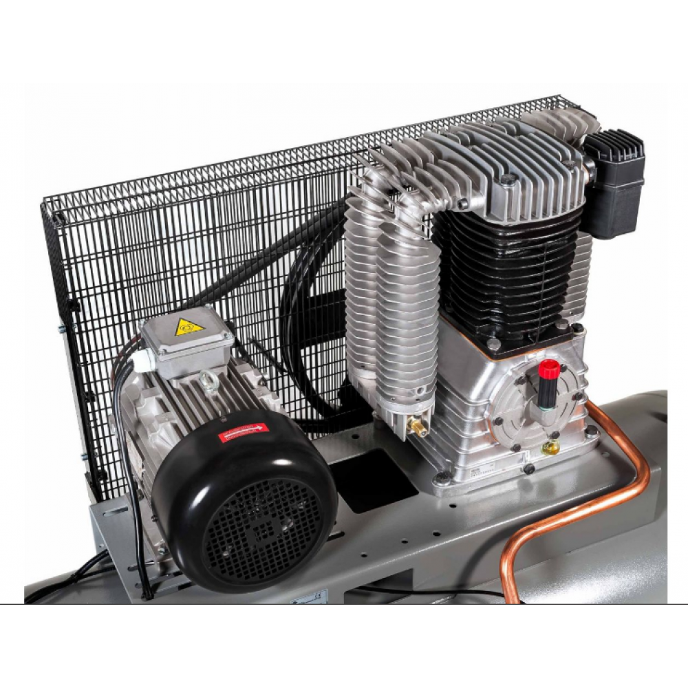 Двубутален компресор HK 1500-500 Pro 11 бара 10 HP/7.5 kW 400V 859 л./мин. 500 литра 360673