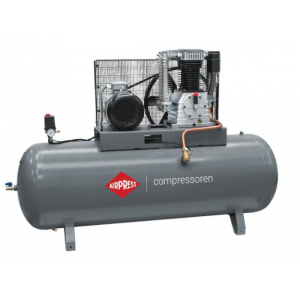 Двубутален компресор HK 1500-500 Pro 11 бара 10 HP/7.5 kW 400V 859 л./мин. 500 литра 360673