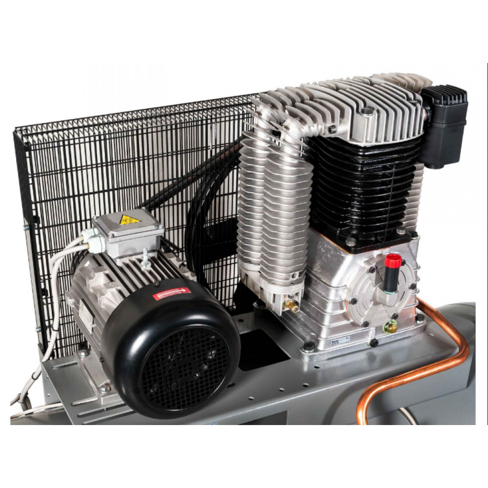 Двубутален компресор - връзка звезда-триъгълник HK 1500-500 SD Pro 14 бара 10 HP/7.5 kW 400V 686 л./мин. 500 литра 360674