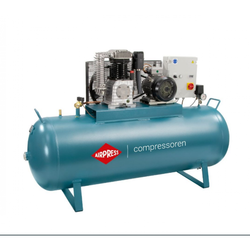Двубутален - звезда-триъгълник компресор K 500-1000S 14 бара 7.5 HP/5.5 kW 400V 600 л./мин 500 литра 36516-N