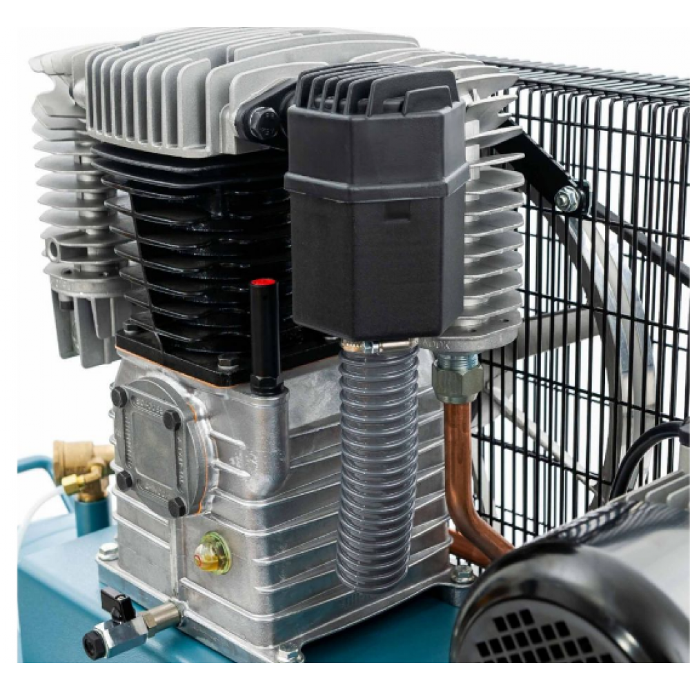 Двубутален компресор K 200-450 14 бара 3 HP/2.2 kW 400V 270 л./мин. 200 литра 36520-N