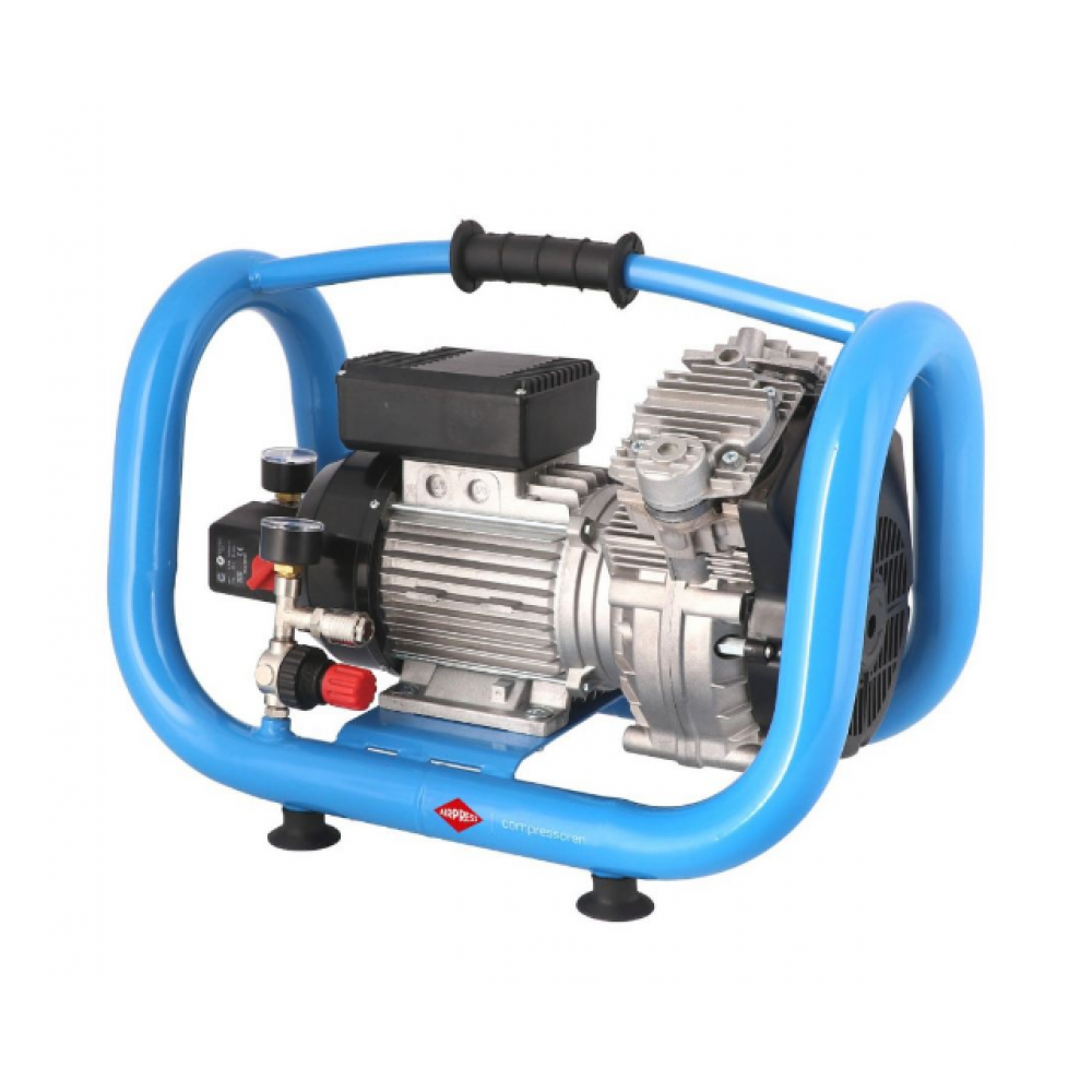 Малък безмаслен двубутален компресор - безшумен LMO 5-240 10 бара 1.5 HP/1.1 kW 192 л./мин. 5 литра 36575