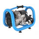 Малък безмаслен двубутален компресор - безшумен LMO 5-240 10 бара 1.5 HP/1.1 kW 192 л./мин. 5 литра 36575