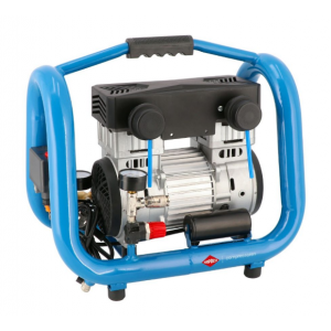 Малък безмаслен двубутален компресор - безшумен LMO 4-170 8 бара 1.5 HP/1.1 kW 136 л./мин. 4 литра 36577