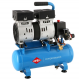 Малък безмаслен двубутален безшумен компресор L 6-105 8 бара 0.6 HP/0.45 kW 48 л./мин. 6 литра 36738