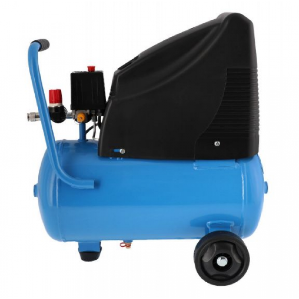 Безмаслен компресор HLO 215-25 8 bar 1.5 HP/1.1 kW 172 л./мин. 24 литра 36741-K1
