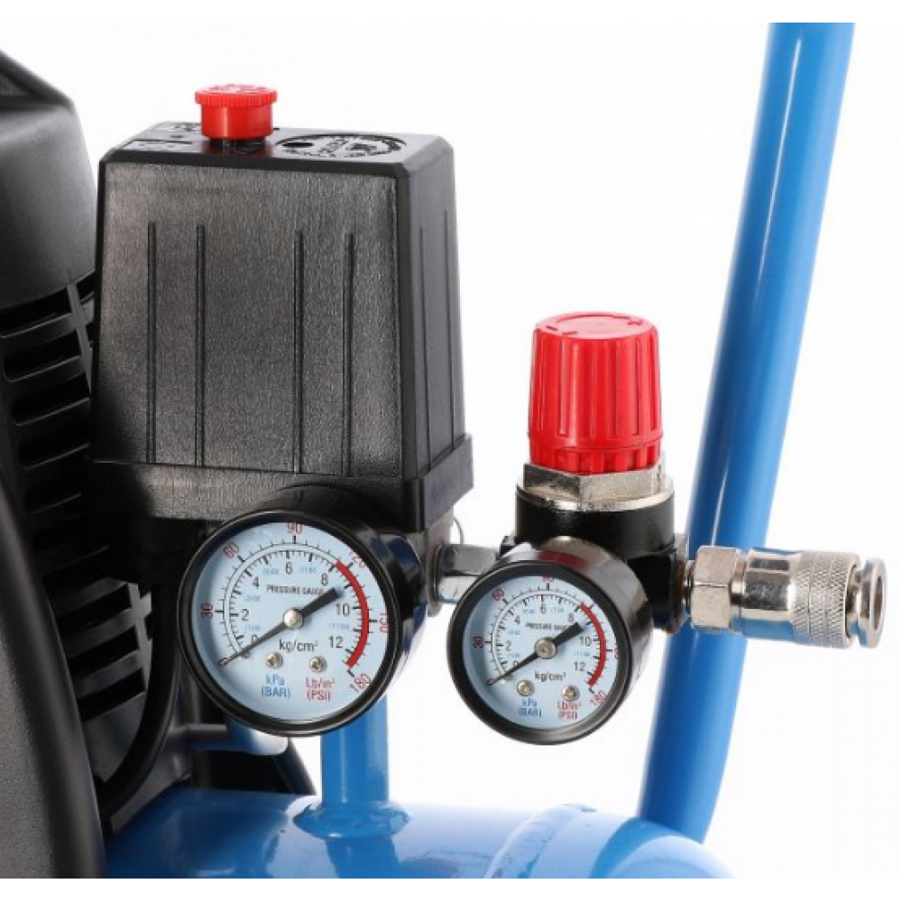 Безмаслен компресор HLO 215-25 8 bar 1.5 HP/1.1 kW 172 л./мин. 24 литра 36741-K1