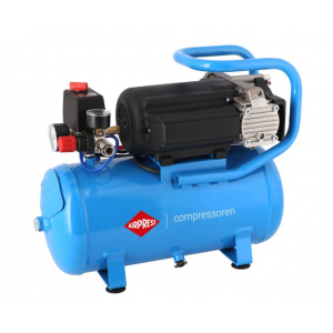 Тих безмаслен двубутален компресор LMO 15-210 8 бара 0.75 HP/0.55 kW 168 л./мин. 15 литра 36750