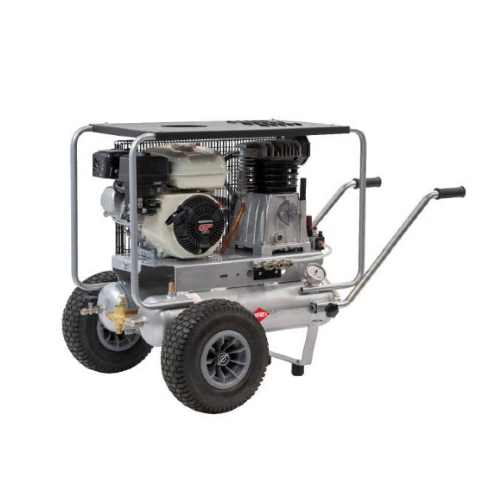 Двубутален дизелов компресор BM 17+17/550 (Honda GX270) 10 бара 8.4 HP/6.3 kW 403 л./мин. 2x17 литра 36754