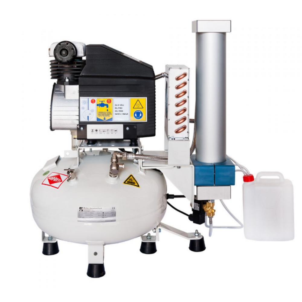 Стоматологичен компресор Dental APO24/100 0.75 HP/0.93 kW 62 л./мин. 24 литра 36818
