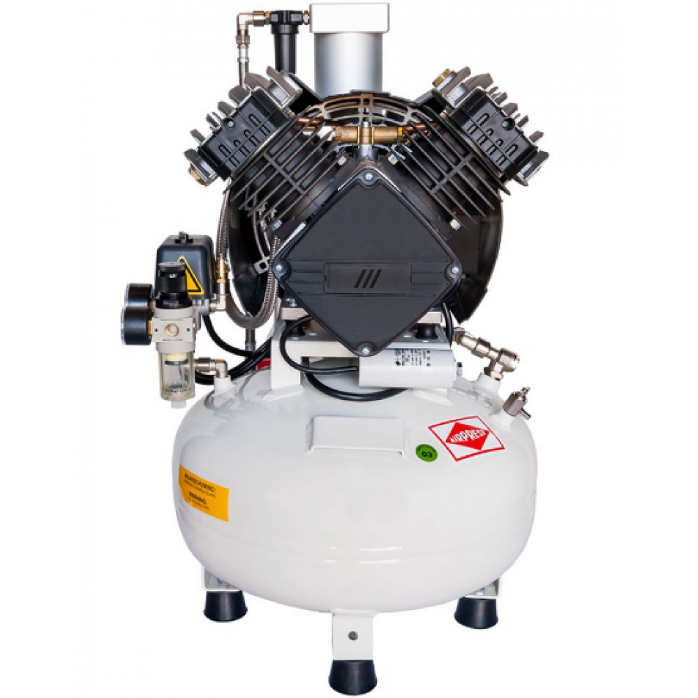 Стоматологичен компресор Dental APO24/200 2 HP/1.5 kW 144 л./мин. 24 литра 36820