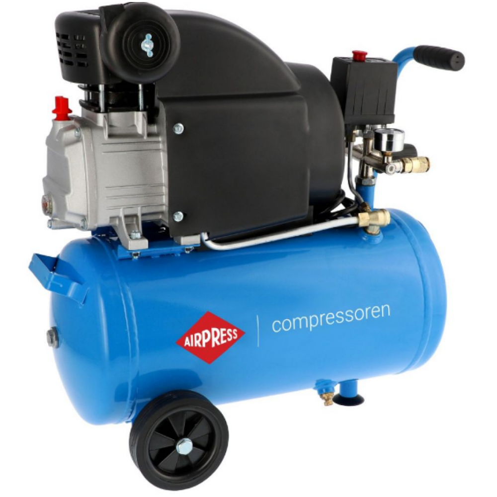 Компресор HL 310-25 8 бара 2 HP/1.5 kW 137 л./мин. 24 литра 36839-1