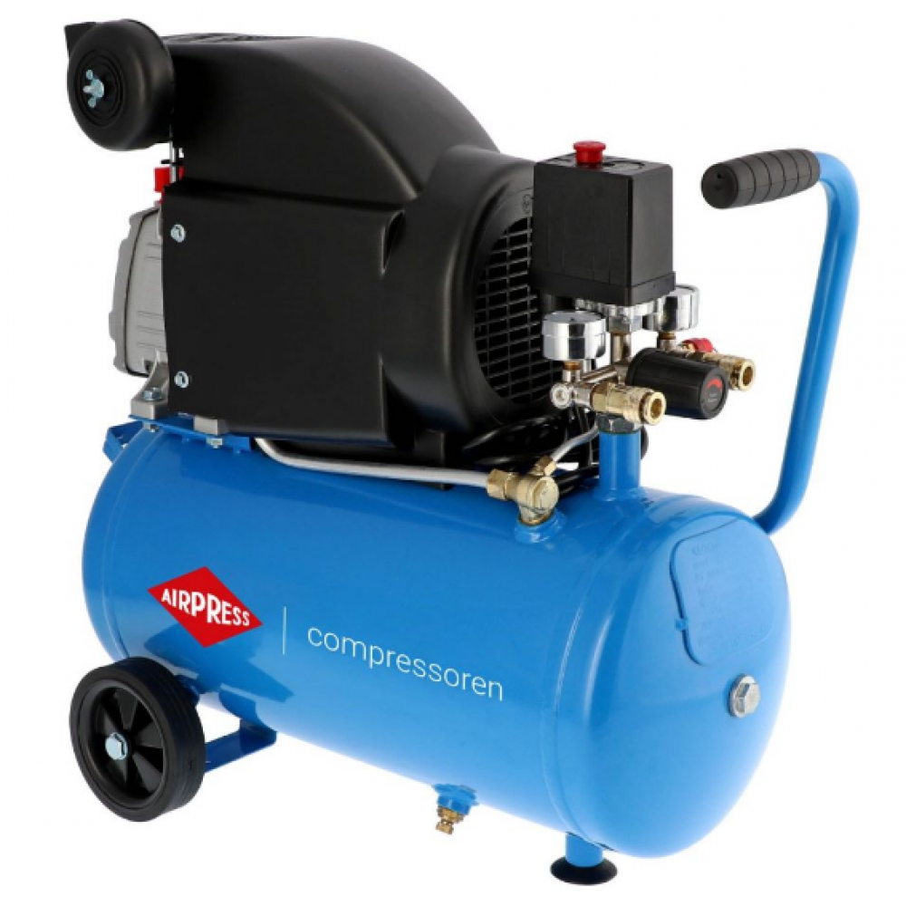 Компресор HL 310-25 8 бара 2 HP/1.5 kW 137 л./мин. 24 литра 36839-1