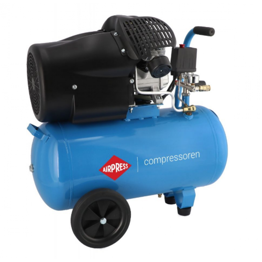 Двубутален компресор HL 425-50 8 бара 3 HP/2.2 kW 260 л./мин. 50 литра 36843