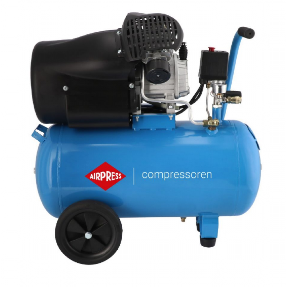 Двубутален компресор HL 425-50 8 бара 3 HP/2.2 kW 260 л./мин. 50 литра 36843