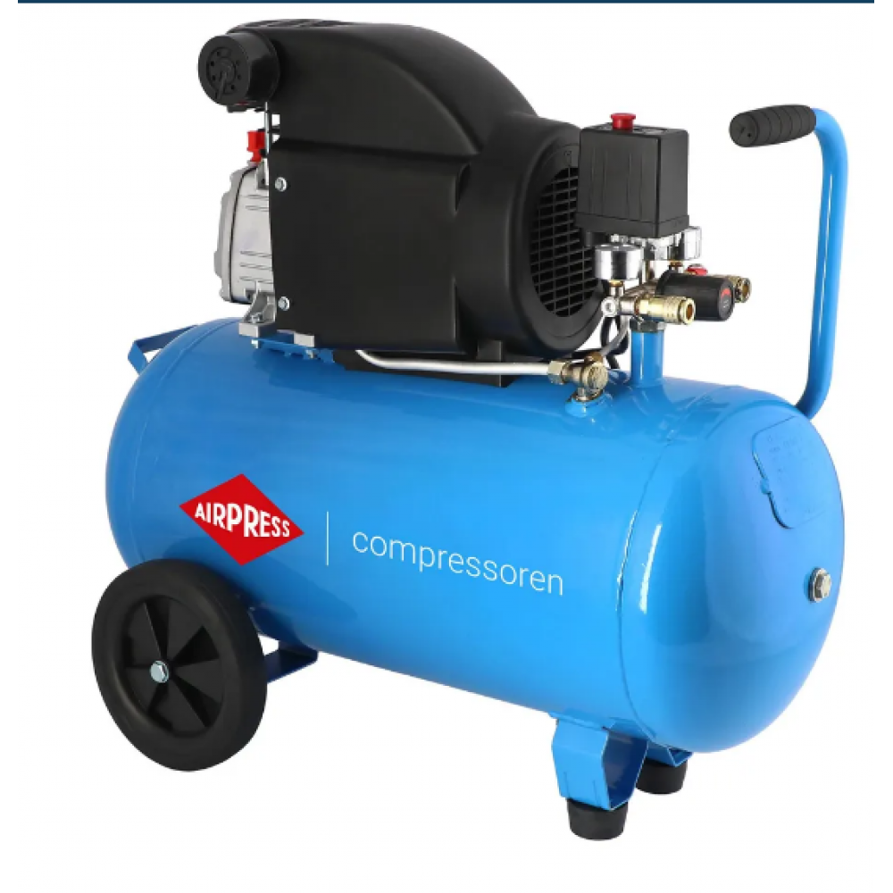 Компресор HL 275-50 8 бара 2 HP/1.5 kW 157 л./мин. 50 литра 36856