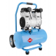 Тих безмаслен двубутален компресор LMO 25-250 8 bar 2 HP/1.5 kW 150 л./мин. 24 литра 36862