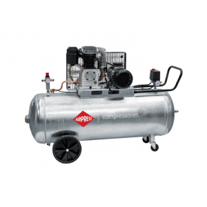 Двубутален поцинкован компресор G 600-200 Pro 10 бара 4 HP/3 kW 400V 380 л./мин. 200 литра 369564 