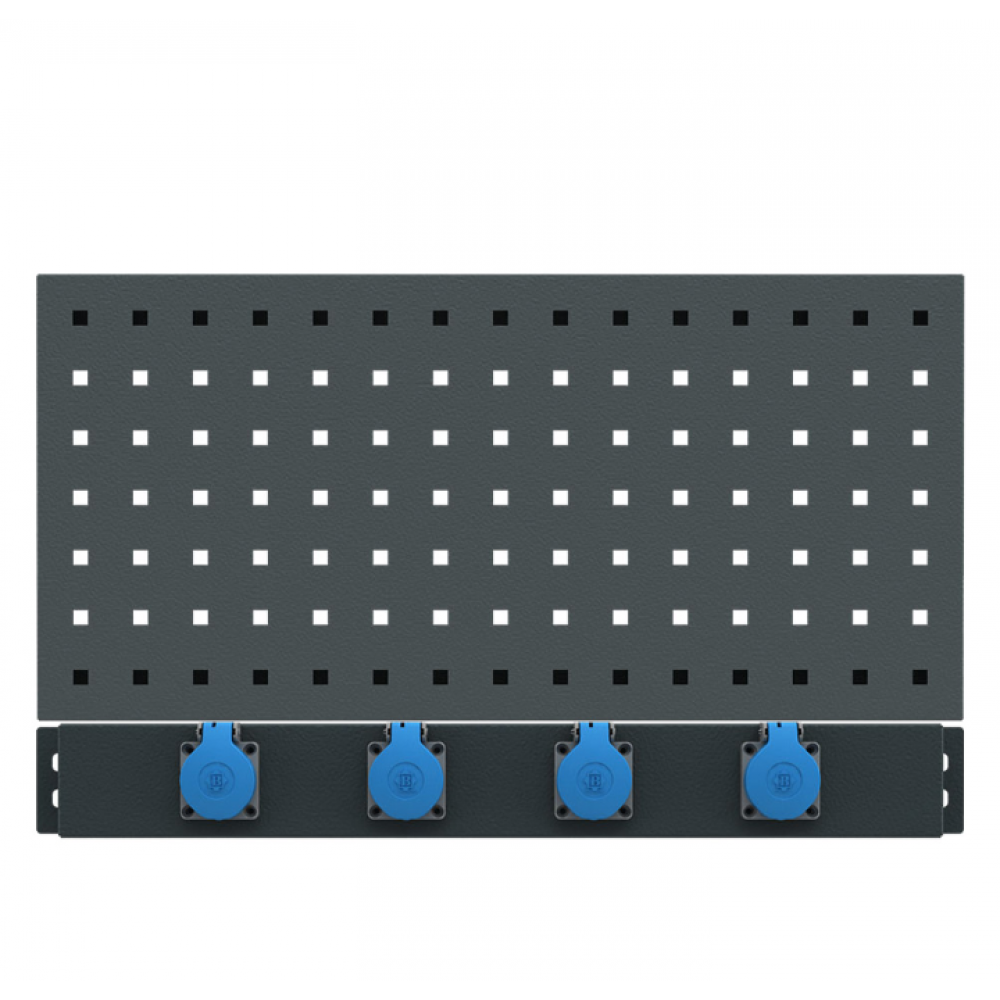 Перфориран заден панел за инструменти, за работилници - BG62BPEL