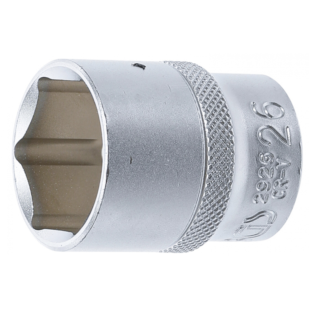 Вложка 26мм ( шестостен ) 1/2" - BGS2926