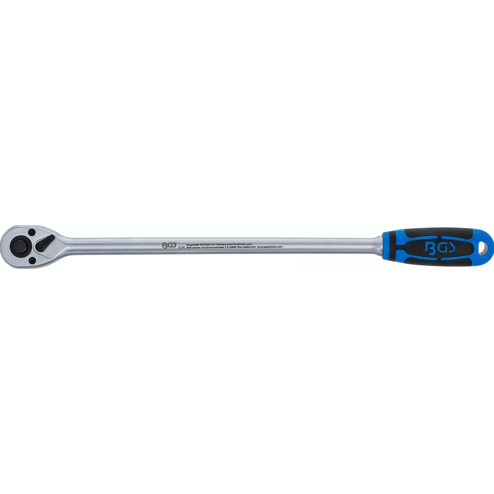 Удължена тресчотка 6.3 мм 1/4" 300 мм - BGS635