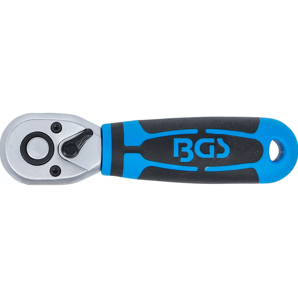 Малка, реверсивна тресчотка 3/8", 90 зъба -  BGS643
