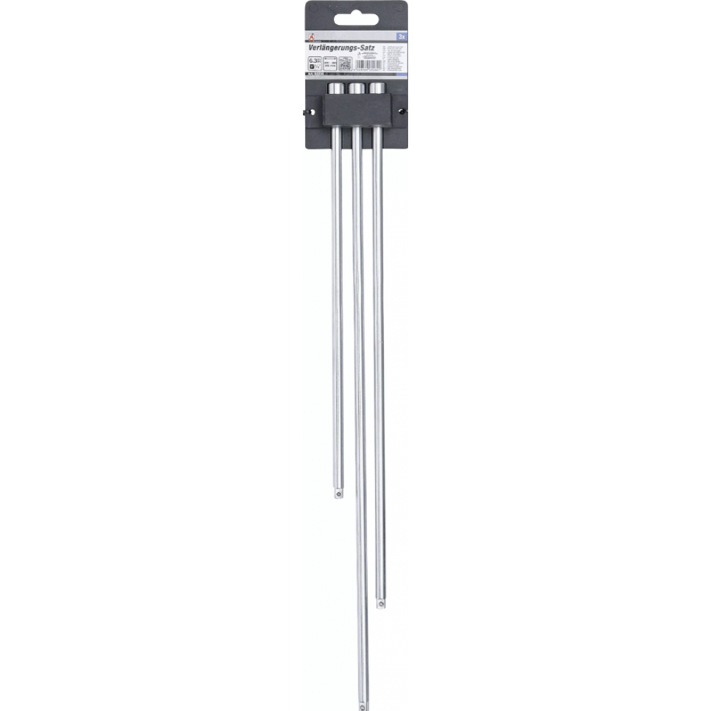Комплект удължители 6.3 мм (1/4"), 300 / 380 / 450 мм, 3 бр. - BGS92235