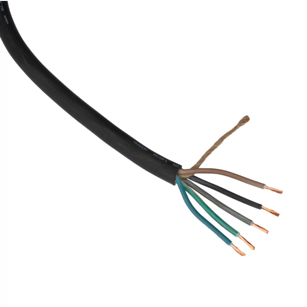 Захранващ кабел, 5 x 2,5 мм², на ролка 30 м - CAB5MM25R