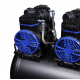 Безмаслен тих компресор, 3x1 HP, 100 л обем на резервоара, 230V - CP21P3T100