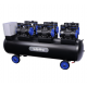 Безмаслен тих компресор, 6x2hp, 280 л резервоар, 400V - CP90P6T280