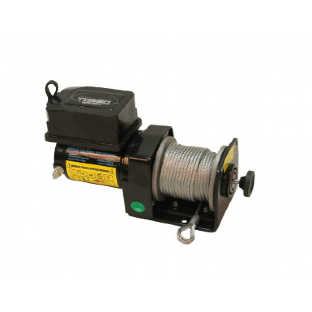 Електрическа лебедка 12V, за товар до 907 кг. - CW02V12