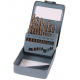 Комплект спирални свредла HSS кобалтова цепна точка 19 части - XPTools DR19KBK