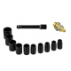 Пневматичен ударен гайковерт 1/2" тип хоби + накрайници GEKO G00580