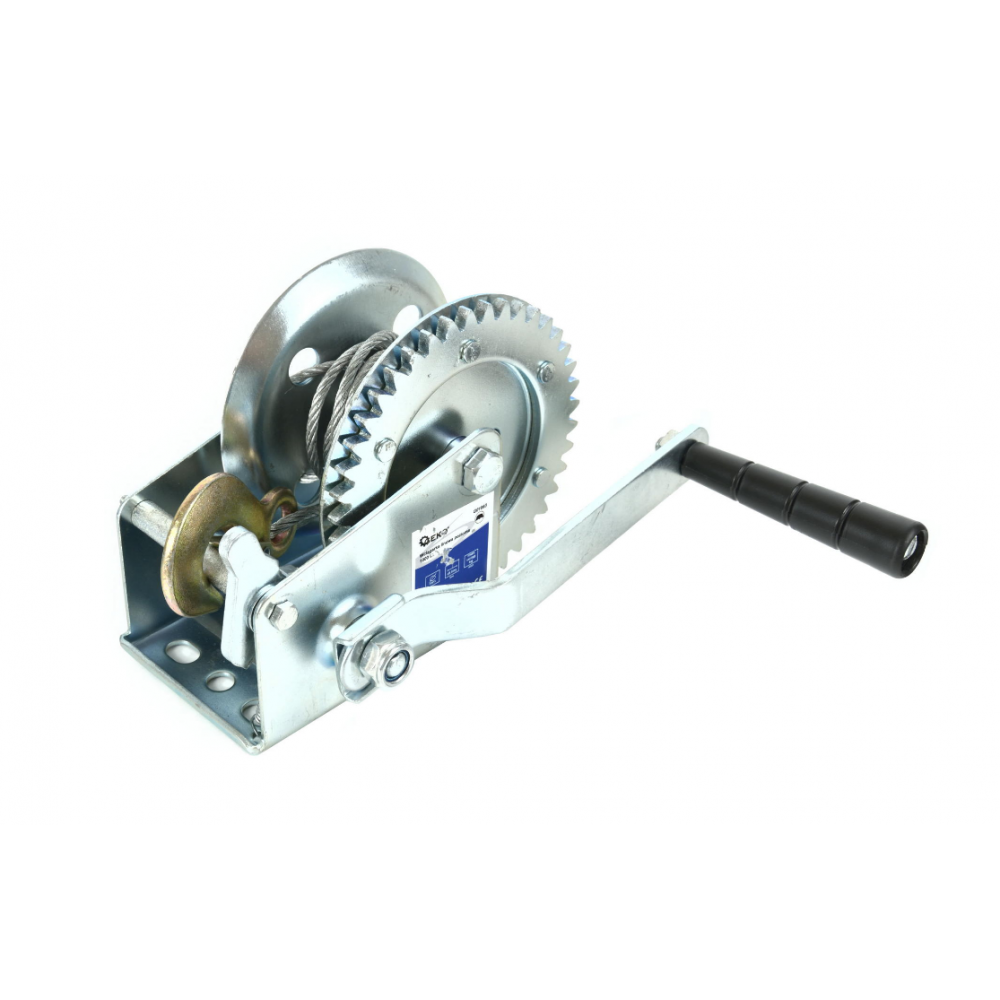 Хоризонтална въжена лебедка 1000 LB/450 кг.,  5 м въжета GEKO G01083